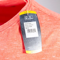 Mens Greg Norman Men's Heather Salmon Pink S/S T-Shirt (S01B) Size Large