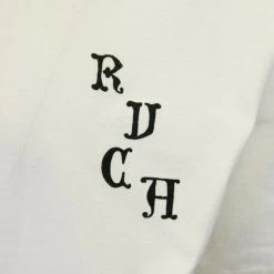 RVCA Men's Cream Sincerely Yours The Balance Of Opposites S/S T-Shirt (S05)