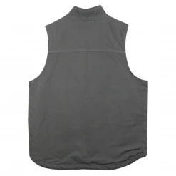 Carhartt Men's Gravel Loose Fit Washed Duck Sherpa-Lined Mock-Neck Vest (S02B)
