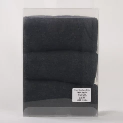 FCUK Men's 3 Pack Dark Grey W/ Black Strap Boxer Briefs (S14)