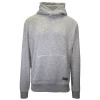 Quik Silver Quiksilver Men's Heather White Light Grey Pullover Hoodie (S06)