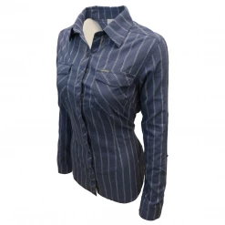 Columbia Women's Nocturnal Stripe Camp Henry II L/S Shirt 466