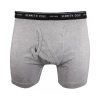 Kenneth Cole Men's New York 1 Pack Black Band Dark HTH Grey Boxer Brief (S02)