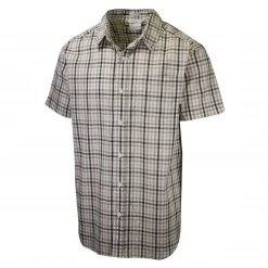 Columbia Men's Rapid Rivers II Color Box Plaid S/S Shirt (Retail $40)