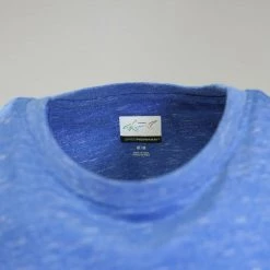 Mens Greg Norman Men's Heather Sea Blue Big Logo S/S T-Shirt (S02) 13 Mens Greg Norman Men's Heather Sea Blue Big Logo S/S T-Shirt (S02)