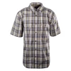 Carhartt Men's Force Olive Green White Plaid Lightweight S/S Woven Shirt (S05) New Arrivals