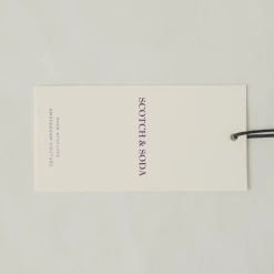 Scotch & Soda Men's White L/S Dress Shirt (S03) Mens