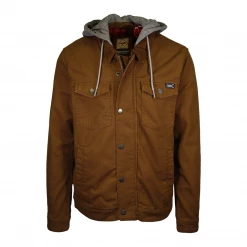 Superdry Men's Hooded Hacienda Trucker Jacket