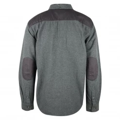 Carhartt Men's Dark HTH Grey Purple Two Tone Relaxed Fit L/S Flannel Shirt (S23) New Arrivals