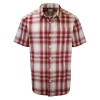Columbia Men's Red White Rapid Rivers II Plaid S/S Shirt (Retail $45) 664