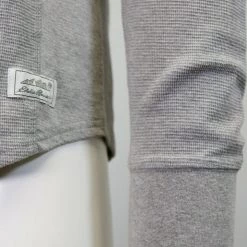 Eddie Bauer Men's HTH Grey Wildriver Thermal Crew Neck L/S T-Shirt (S03) Mens