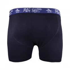 Original Penguin Men's Black Open Fly Boxer Brief (S01D)