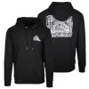 Quiksilver Men's Black Sketch Pull Over Hoodie (S01) Quik Silver