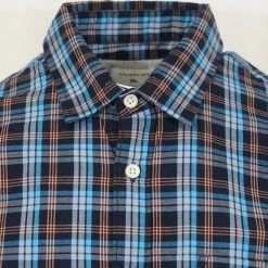 Quiksilver Quik Silver Men's Blue Everyday Check S/S Woven Shirt (Retail $44) Size Small