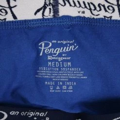 Original Penguin Men's 3 Pack Navy Blue, Royal Blue, Navy Blue Boxer Briefs