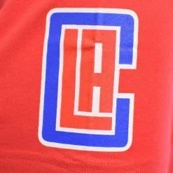 Spotted Clothing New Era Men’s Los Angeles Clippers Red Embroidered S/S T-Shirt