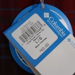 Columbia Men's Red Element Cornell Woods L/S Flannel (Retail $60)