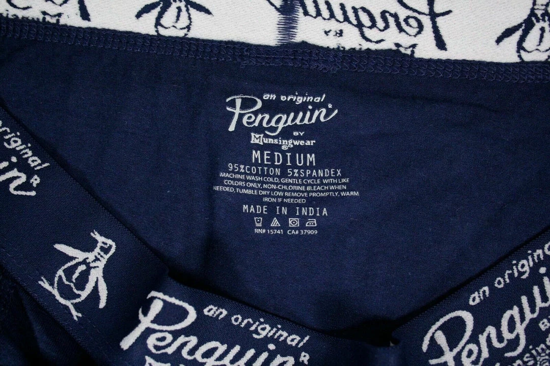 Original Penguin Men's 2 Pack Navy Blue All Over Pete Boxer Briefs 7 Original Penguin Men's 2 Pack Navy Blue All Over Pete Boxer Briefs