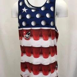 O'Neill Men's American Beer Pong Sleeveless Tank Top (Retail $30) 11 O'Neill Men's American Beer Pong Sleeveless Tank Top (Retail $30)