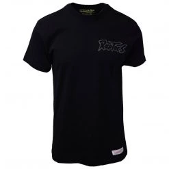 Spotted Clothing Mitchell & Ness Men’s Toronto Raptors Text Black S/S T-Shirt (S03)