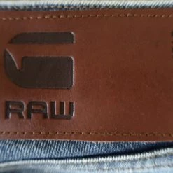 G-Star RAW Men's 3301 Straight Medium Aged Finch Stretch Denim (Retail $150)