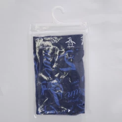 Original Penguin Men's Navy Blue Large Penguin Boxer Brief (S03A)