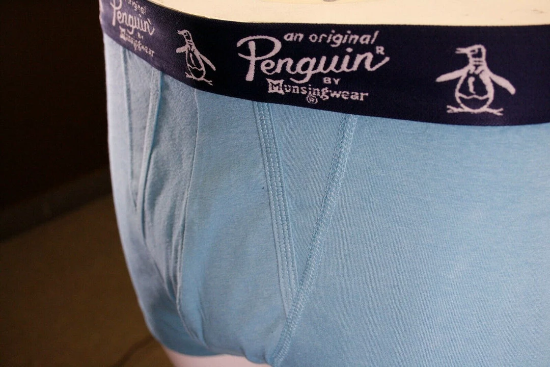 Original Penguin Men's Light Turquoise Open Fly Boxer Brief (S01B) 5 Original Penguin Men's Light Turquoise Open Fly Boxer Brief (S01B)