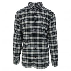 Columbia Men's Black Cream Cornell Woods L/S Flannel