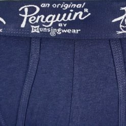Original Penguin Men's 3 Pack Navy Blue, Royal Blue, Navy Blue Boxer Briefs