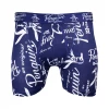 Original Penguin Men's Navy White Large Penguin Boxer Brief (S03B) 2 Original Penguin Men's Navy White Large Penguin Boxer Brief (S03B)