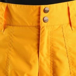 Wed'ze By Decathlon Boys Yellow Evostyle Waterproof Ski/Snow Pants