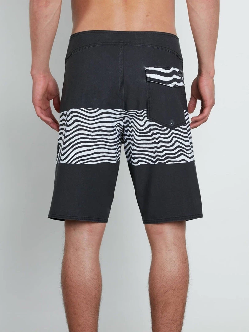 Volcom Men's Black Macaw Faded Mod-Tech Board Shorts (Retail $60) Mens 6 Volcom Men's Black Macaw Faded Mod-Tech Board Shorts (Retail $60) Mens