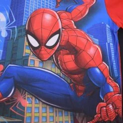 Marvel Kid's Spiderman Red & Blue Skyscraper S/S Tee And Shorts Set Kids
