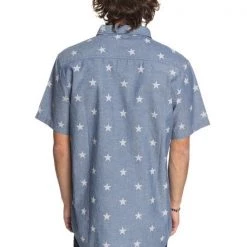 Quiksilver Quik Silver Men's 4th July S/S Woven Shirt (Retail $55)