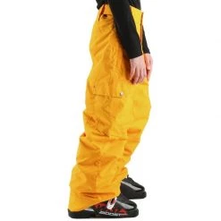 Wed'ze By Decathlon Boys Yellow Evostyle Waterproof Ski/Snow Pants
