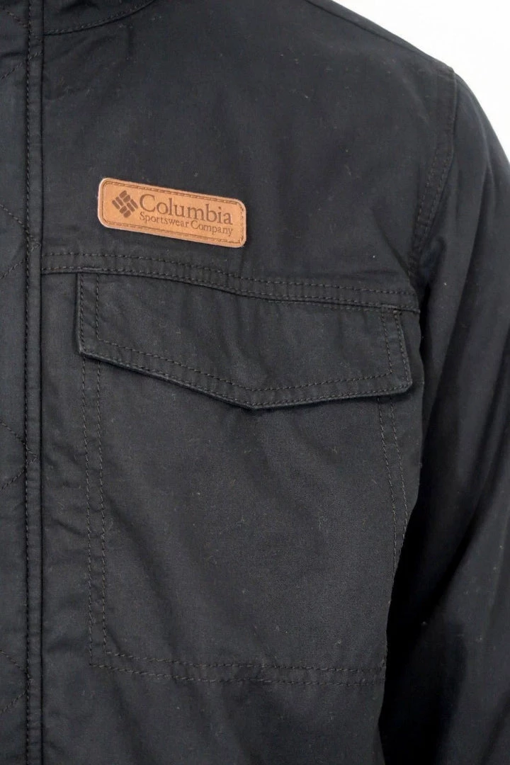 Spotted Clothing Columbia Men's Black Wander Yonder Full-Zip Jacket 7 Spotted Clothing Columbia Men's Black Wander Yonder Full-Zip Jacket