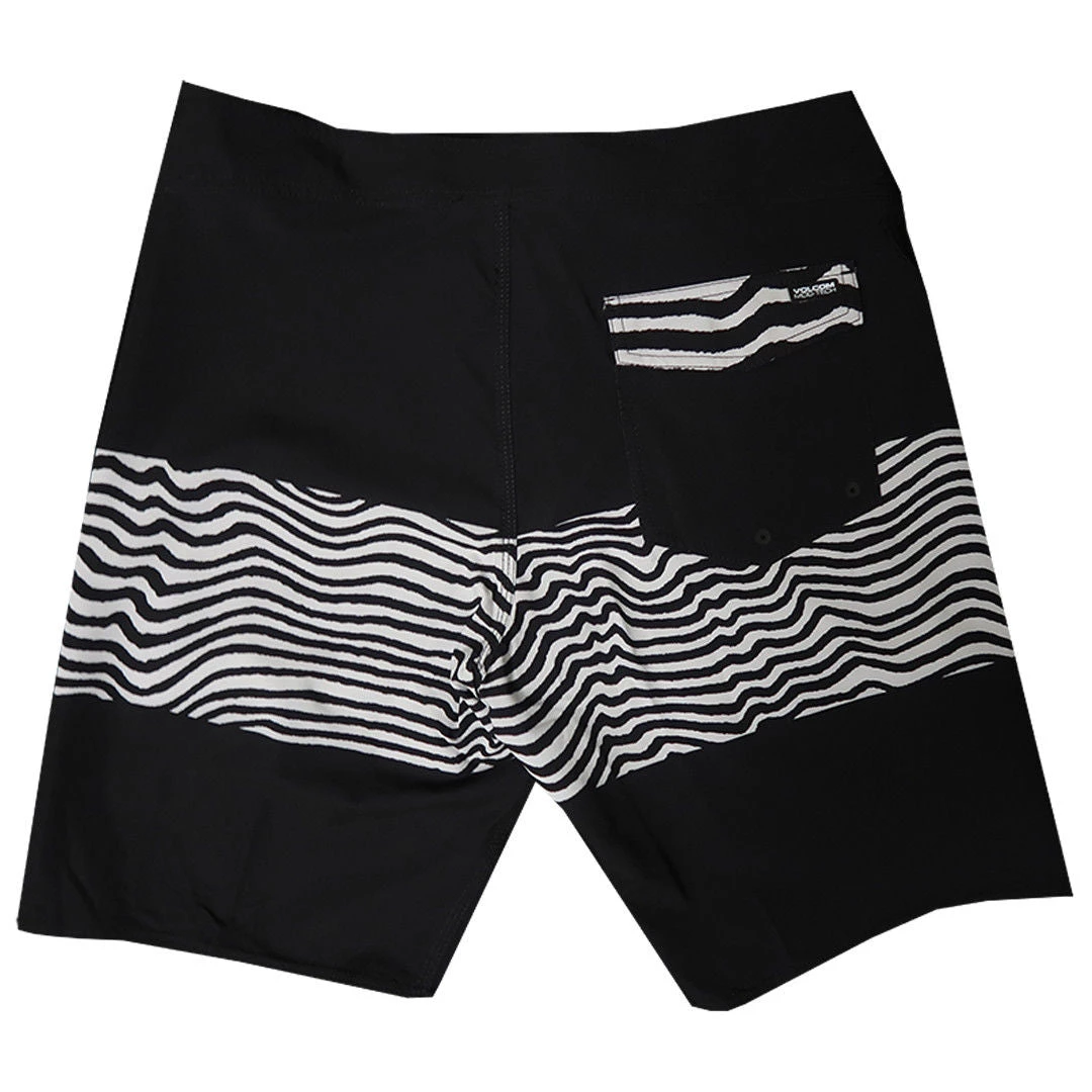 Volcom Men's Black Macaw Faded Mod-Tech Board Shorts (Retail $60) Mens 4 Volcom Men's Black Macaw Faded Mod-Tech Board Shorts (Retail $60) Mens