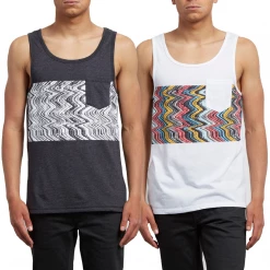 Volcom Mens Lofi Heather Tank Top (Retail $20)
