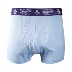Original Penguin Men's Light Turquoise Open Fly Boxer Brief (S01B)