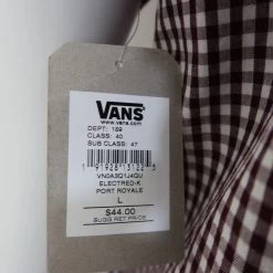 Vans Off The Wall Men's Port Royale Electred-K S/S Woven Shirt