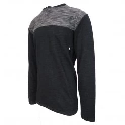 Vans Off The Wall Men's Black Allier-J L/S Pull Over Hoodie