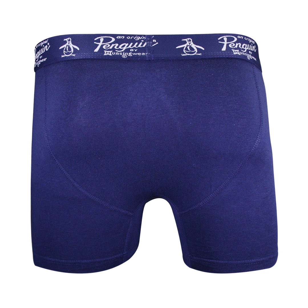 Original Penguin Men's Navy Open Fly Boxer Brief (S01E) 4 Original Penguin Men's Navy Open Fly Boxer Brief (S01E)