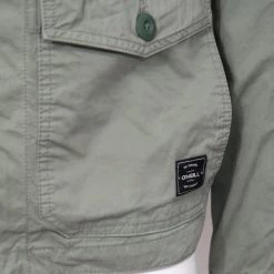 O'neill Men's Olive Leaves LM L/S Field Jacket (Retail $139.99)