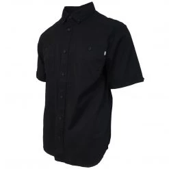 Vans Off The Wall Men's Black Walkover 2-J S/S Woven Shirt