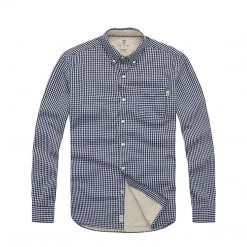 Timberland Men's Checked L/S Woven Shirt