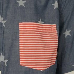 Quiksilver Quik Silver Men's 4th July S/S Woven Shirt (Retail $55)