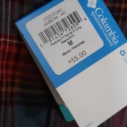 Columbia Men's Mountain Plaid Flare Gun III L/S Flannel (Retail $55) (Size M)
