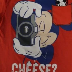 Kid's Disney Mickey Mouse Cheese L/S Tee Kids