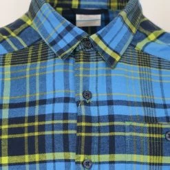 Columbia Men's Fountain Blue Cornell Woods L/S Flannel (Retail $60)