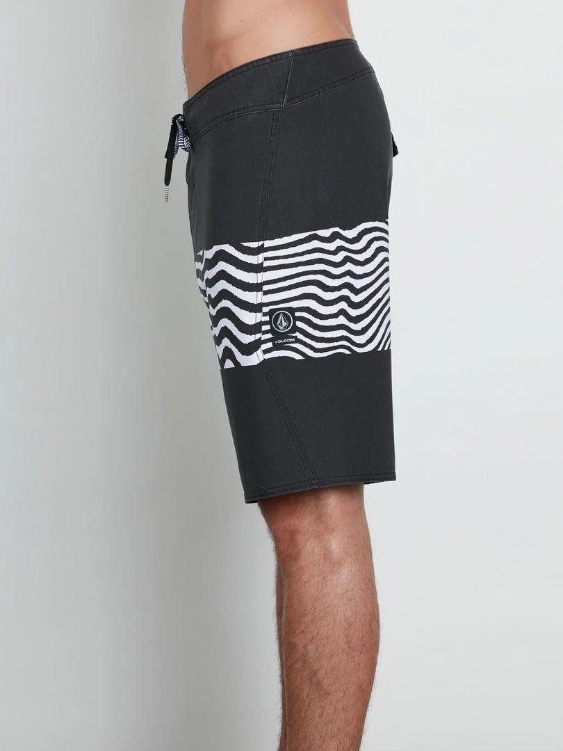 Volcom Men's Black Macaw Faded Mod-Tech Board Shorts (Retail $60) Mens 7 Volcom Men's Black Macaw Faded Mod-Tech Board Shorts (Retail $60) Mens